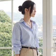 Pippin 女款時尚條紋襯衫 49904