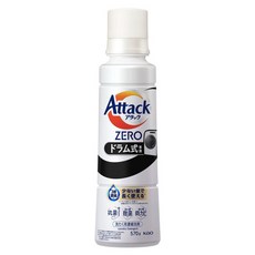 Attack 一匙靈 ZERO 滾筒洗衣機專用濃縮洗衣精, 570g, 1個