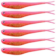 버클리 파워저크쉐드 다운샷웜 13cm PBBPJS5-PKGD 6p, 핑크골드, 1개, 60g