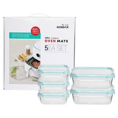 KOMAX Oven Mate 長方形5件2號套組