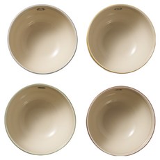 Modern House L 我家胖貓飯碗 10cm, 混合色, 4個
