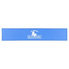 블랙핑크 x 마이멜로디 콜라보레이션 MD 쿨링 타월, 블루, 단품