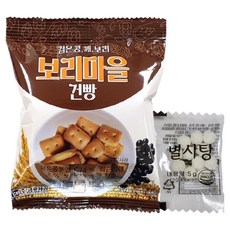 GEUM-PUNG CONFECTIONERY 黑豆芝麻大麥乾餅 30g + 星星糖 5g 組合, 30套