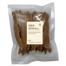 청림농원 친환경 영지버섯 절편, 1개, 80g