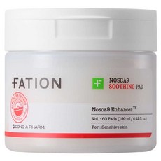 FATION 台灣公司貨 梵蒂愛 諾素卡淨痘舒緩保濕棉片, 1個, 60片