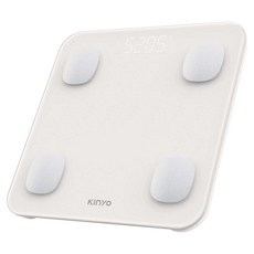 Kinyo LED家用藍牙體脂計, 淺膚色, 1個, DS-0831