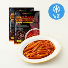 토끼밀 불닭 떡볶이 (냉동), 300g, 2개