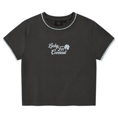 COVERNAT WOMAN 女款 Baby Fit 蕾絲滾邊T恤