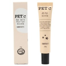 펫도씨 반려동물 피부 구강 상처관리 후씨겔, 1개, 15ml