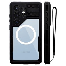 위크나인 노샘 방수케이스 갤럭시S26울트라, 블랙, 1개