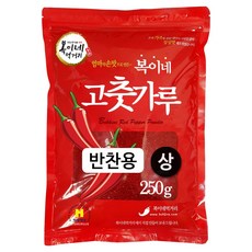 복이네먹거리 고춧가루 보통맛 반찬용, 250g, 1개