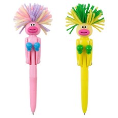 모던앳 복싱 펀치 볼펜 1mm 2종 세트, 핑크, 그린, 1세트