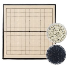Lalahappy 磁吸便攜式可折疊圍棋盤 多種尺寸桌遊套組 01 A圍棋 22 x 22 cm
