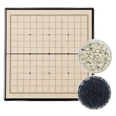 Lalahappy 磁吸便攜式可折疊圍棋盤 多種尺寸桌遊組 02 A圍棋 23 x 23 cm