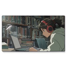 어번던스 책상을 꽉 채우는 데스크매트, study with me MP 874013