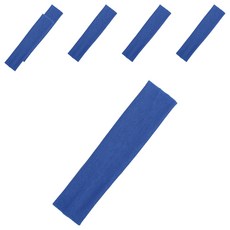 코레시스 심플한 스포츠 헤어밴드, 블루, 6개