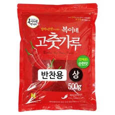 복이네먹거리 안매운 고춧가루 반찬용, 500g, 1개