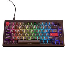 키크론 EX75 HE 8K RGB 핫스왑 유선 기계식 키보드, 블랙, EX75-A1, 마그네틱축(자석축)