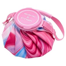 스팅어 빅사이즈 스트랩 냉온겸용 아이스 파우치 FREE(7 x 25 cm) 캔디 마블, FREE(7x25cm), 1개, 2.1L