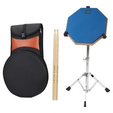 Muziner 訓練練習用鼓練習墊 35cm + 鼓棒 + 收納袋 B款套組