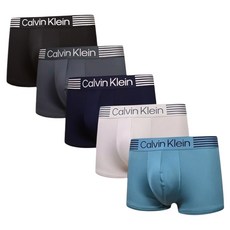 Calvin Klein MICROFIBER STRETCH FLEX 合身四角平口內褲5件組 NP2809O-Z9N-002