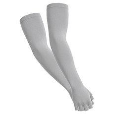 우노스 매직 쿨 실리콘 반장갑 쿨토시 양손착용 세트, 2세트, 그레이