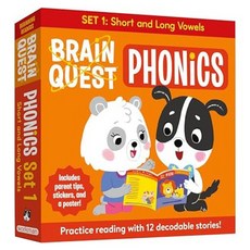 Brain Quest Phonics Readers : Set 1: Short and Long Vowels, Workman Publishing