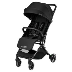 sparco Karbon 極輕碳纖維嬰兒推車, 炫目黑