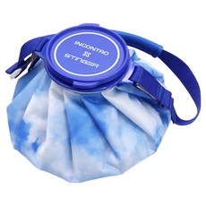 스팅어 빅사이즈 스트랩 냉온겸용 아이스 파우치 FREE(7 x 25 cm) 에어 블루, FREE(7x25cm), 1개, 2.1L