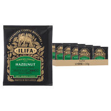 ILIFA HAZELNUT COFFEE 南非烘焙榛果醇香咖啡濾掛包 中焙, 10g, 10個裝, 1組