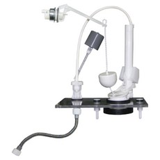 와토스 욕실용 양변기용 WTS253 측면 절수부속 + 조립공구 세트, 혼합색상