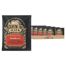 ILIFA AMARULA COFFEE 南非烘焙非洲象果醇香咖啡濾掛包 中焙, 10g, 10個裝, 1組