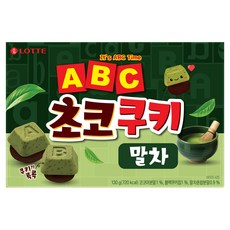 롯데웰푸드 ABC 초코쿠키 말차, 130g, 1개