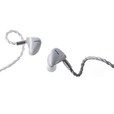 엑티보 스쿠프 하이브리드 3DD+2BA IEM 인이어 고음질 유선 이어폰, 화이트, SCOOP