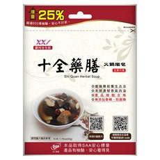 甜河谷生技 全素十全藥膳火鍋燉包, 50g, 1個