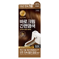 리엔 흑모비책 바로크림 간편염색, 자연갈색 6N, 1개