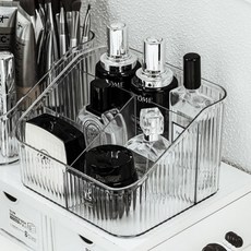 디메온 아크릴 화장품 정리 립스틱 수납함 4칸, 투명, 1개