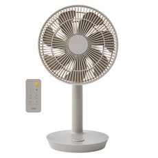 르젠 공기순환 무선 BLDC 저소음 AI 리모컨 탁상용 선풍기 8인치, 바크그레이, LZEF-MDC290