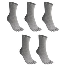 삭피엔스 남성용 발냄새 소취 기능성 중목 발가락 양말 5켤레