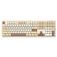 프리플로우 archon AK27 OSCAFE 저소음 사무용 유무선 멤브레인 키보드, 카페라떼, archon_AK27 OSCAFE_CAFELATTE, 키캡