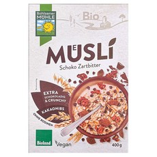 볼제너뮬러 유기농 다크초코 뮤즐리, 400g, 1개