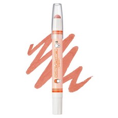 롬앤 립 블러피 크레용 1.2g, 01 파스텔 피치, 1개