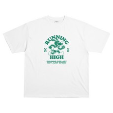 JENNY 寬鬆版型 Running High 短袖T恤 JN2087T
