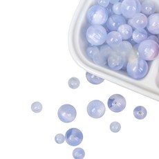 물건파는남자 고양이눈 레진 라운드 비즈 DIY 팔찌재료 10mm 홀 2.1mm, 블루, 20개