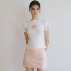 REORG 女款 全玫瑰修身T恤