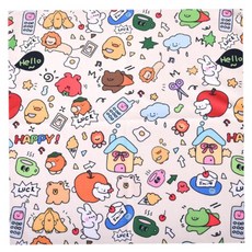 Truly House 剪指甲神器/多功能魔術裹貓布/毛孩狗貓魔術自黏布/貓咪固定布 XL, 混和顏色, 1個