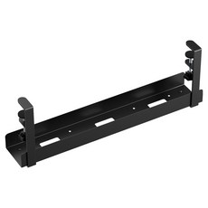 루나랩 클램프형 멀티탭 정리 선반, 블랙, 1개