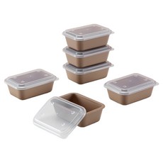 아띠홈 밀프렙 도시락 mini 220ml, 초코, 6개