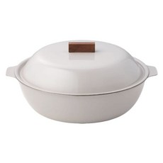 KINTO KAKOMI IH 不鏽鋼琺瑯鍋 象牙灰 2L, 1個, 27cm