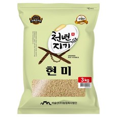천년지기 국내산 현미, 3kg, 1개